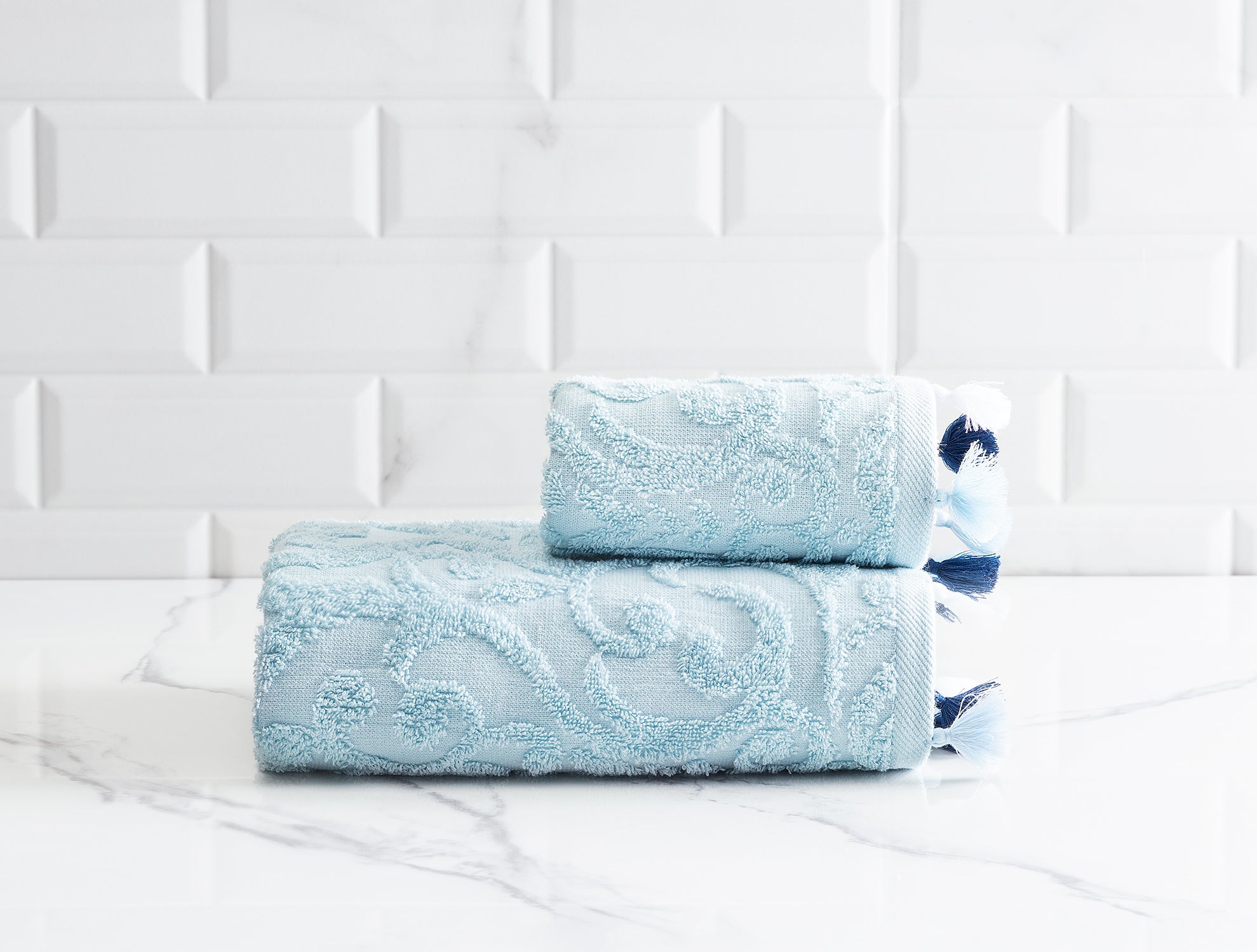 Giverny Soft Cotton Face Towel