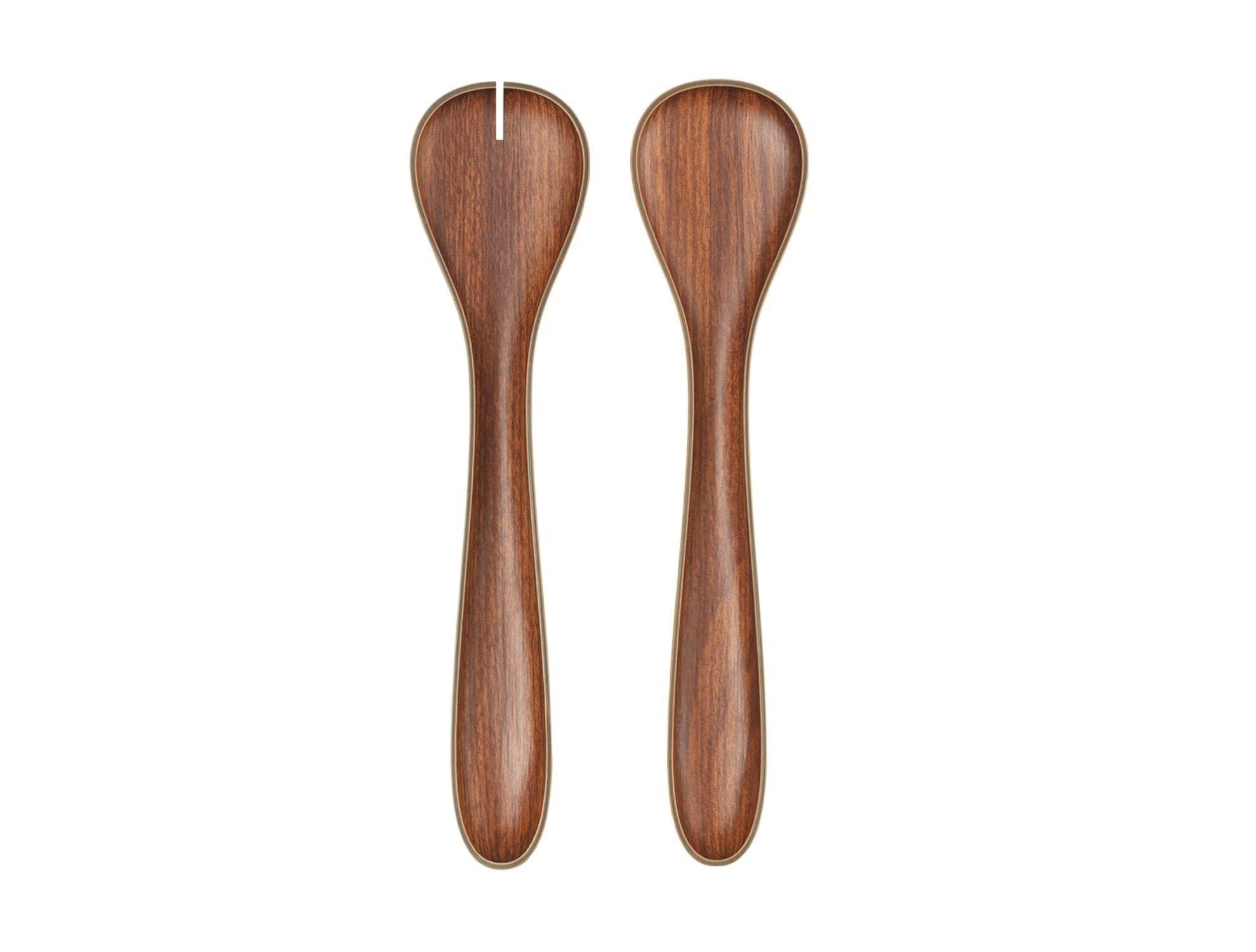 Antibacterial Plastic Salad Spoon Set - Marseille Style
