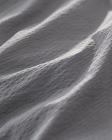 100% Cotton King Size Duvet Set - Washed Gauffre Texture