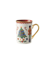 Elegant New Bone China Mug - Whimsical Reve Doux Design
