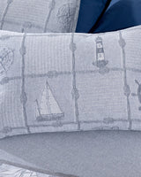 Etretat Jacquard Cotton Double Duvet Cover Set
