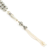 Artisan Crafted Sterling Silver Filigree Prayer Beads