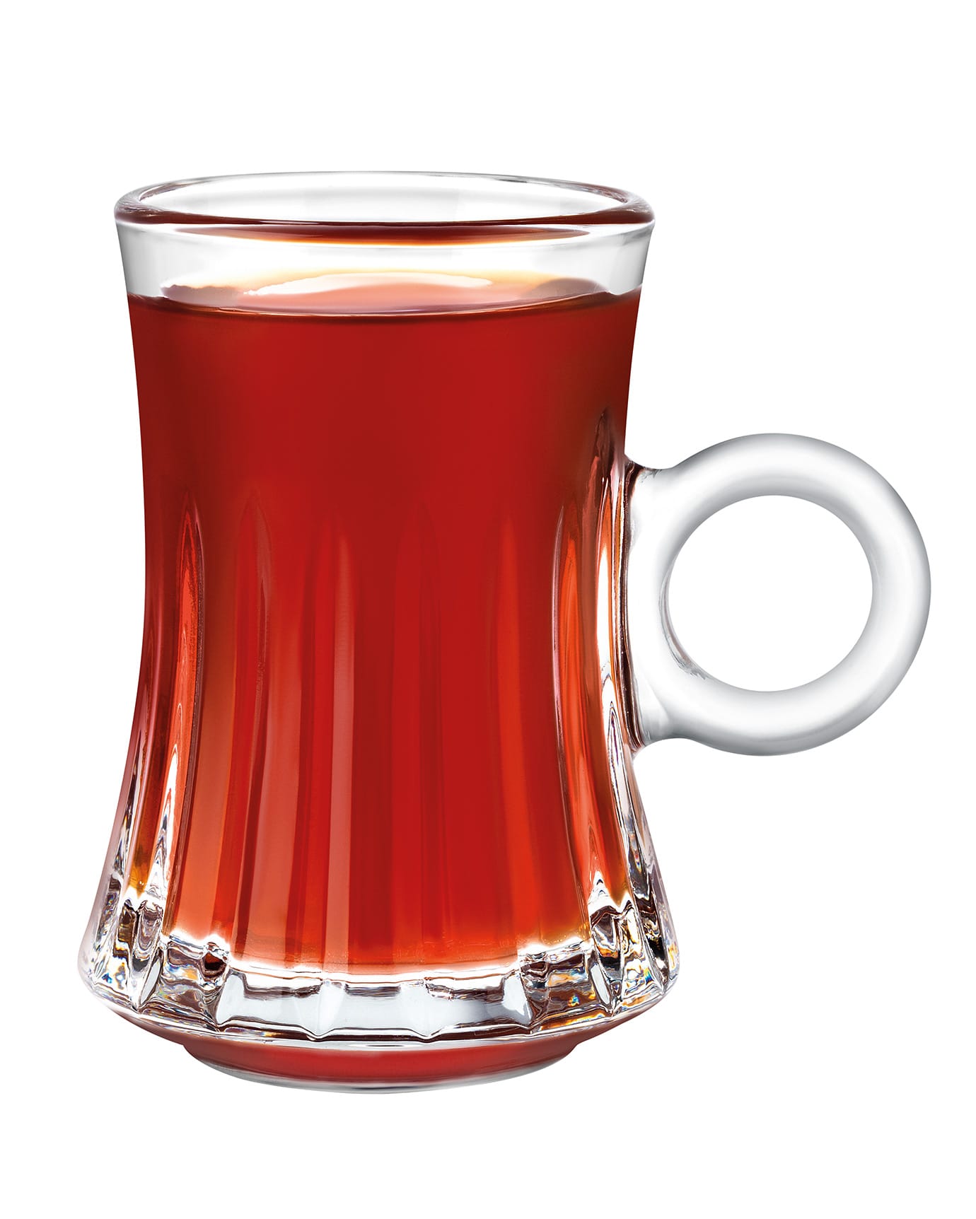 Clear Soda Glass Tea Cup Set - Timeless Elegance for Daily Rituals