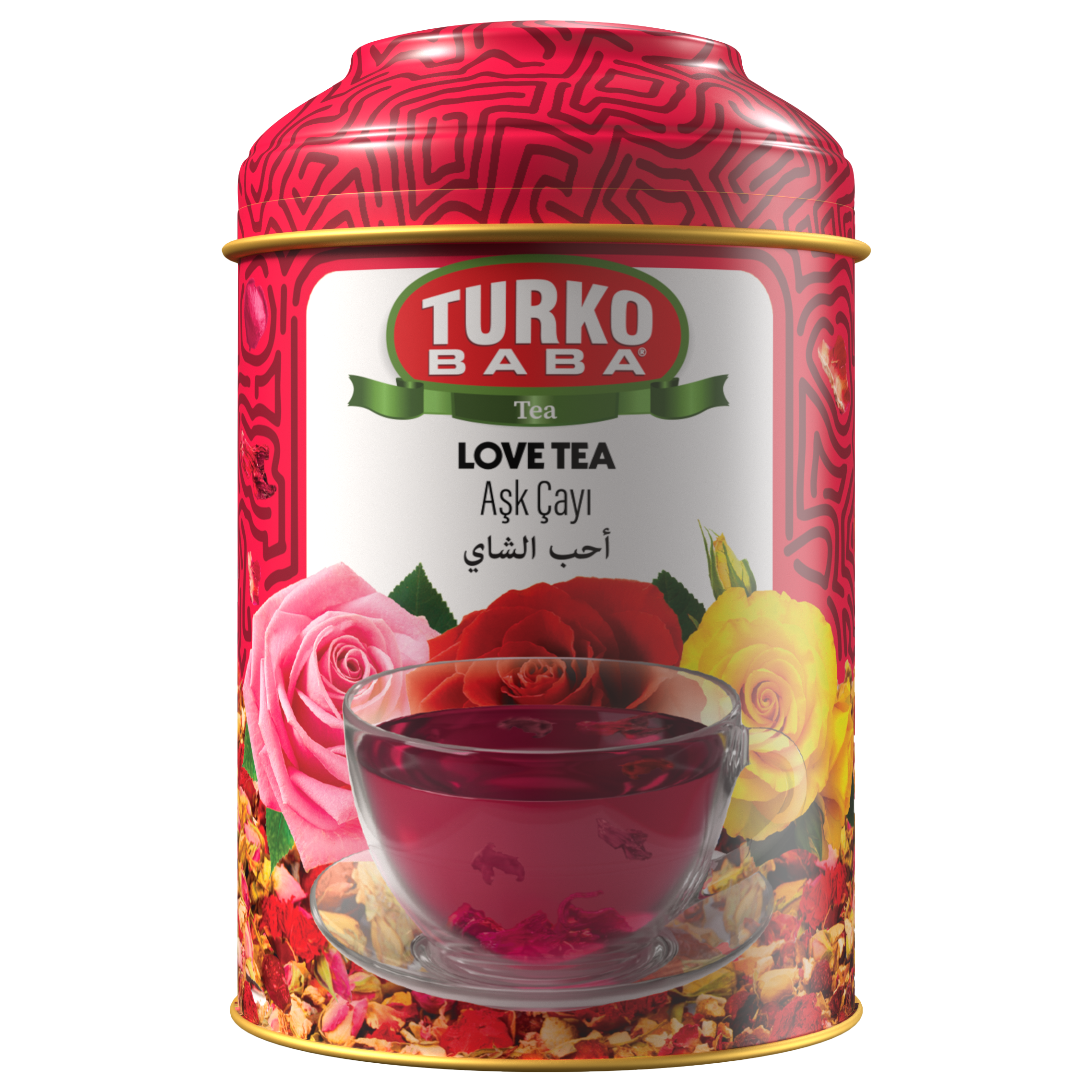 TURKOBABA Premium Organic Botanical Love Tea - 100g