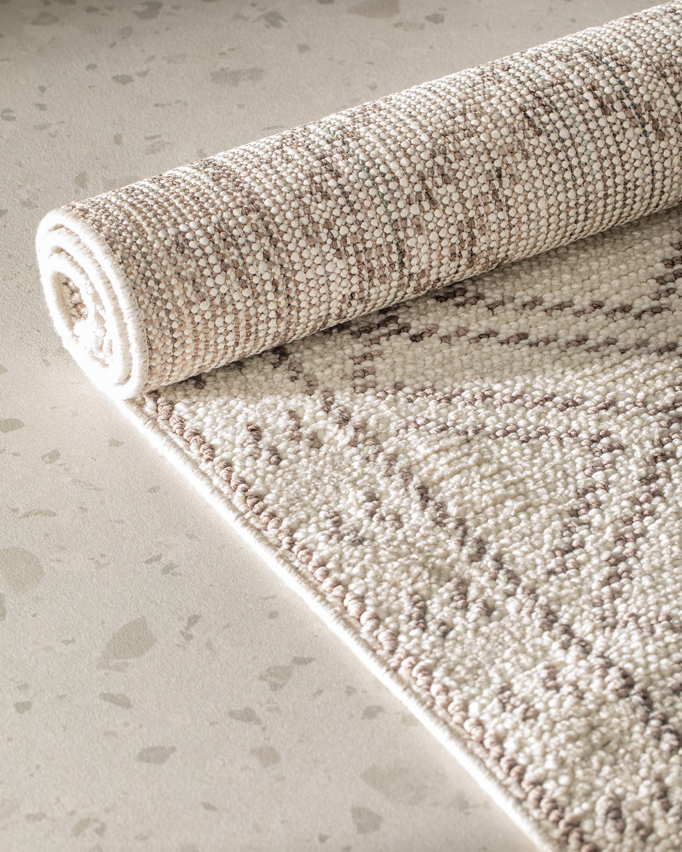 Soft Cream Area Rug for Living Room and Bedroom Decor