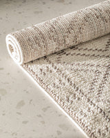 Soft Cream Area Rug for Living Room and Bedroom Decor