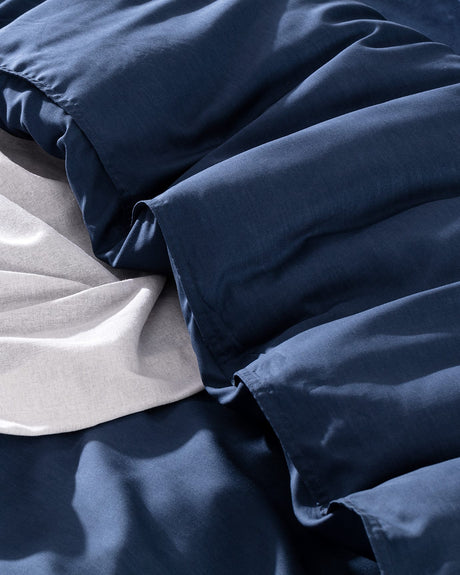 Tencel Double Bedding Set - Luxury Duvet Cover & Pillowcases