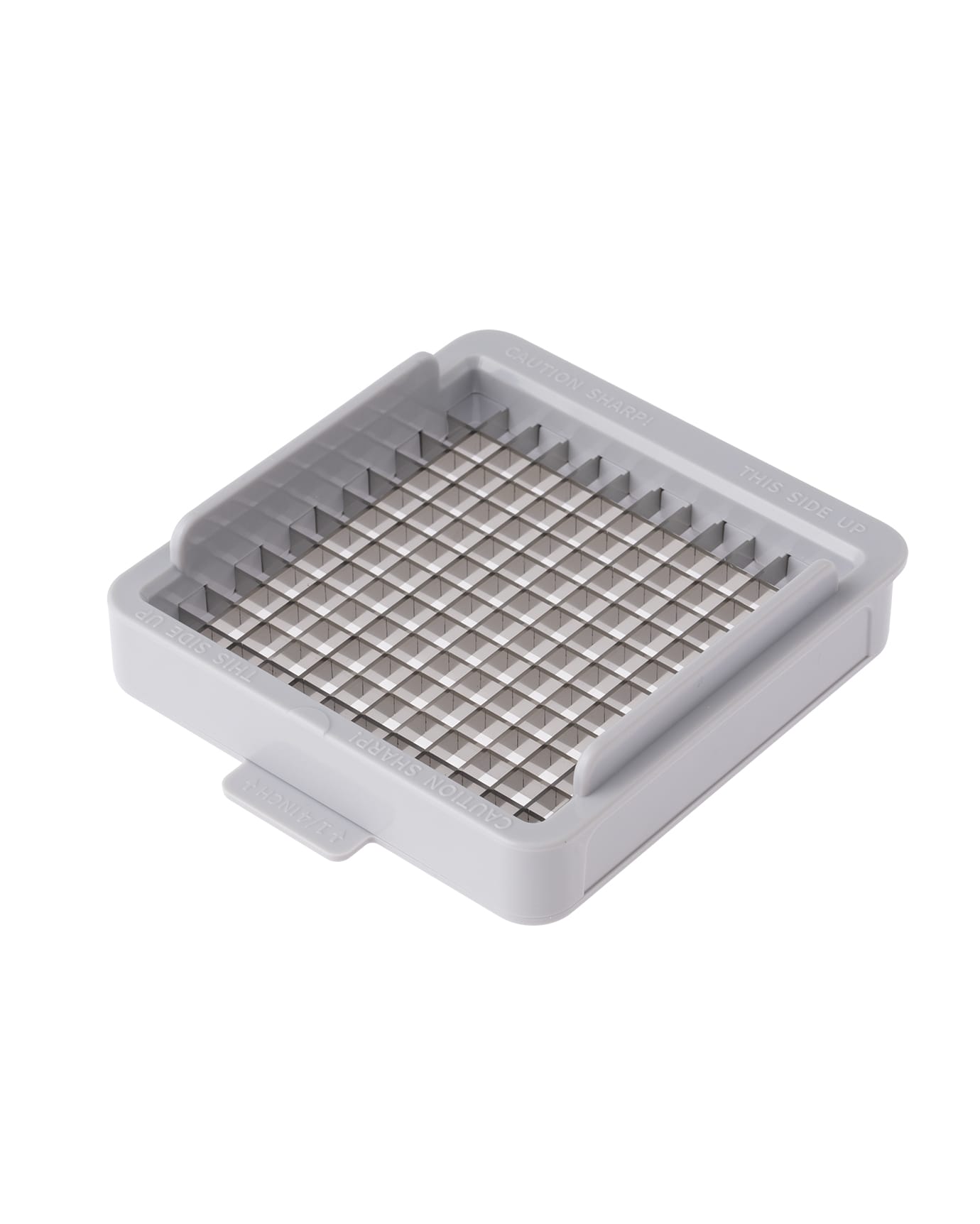 Ethan Manual Food Chopper & Vegetable Slicer - White/Gray Kitchen Tool