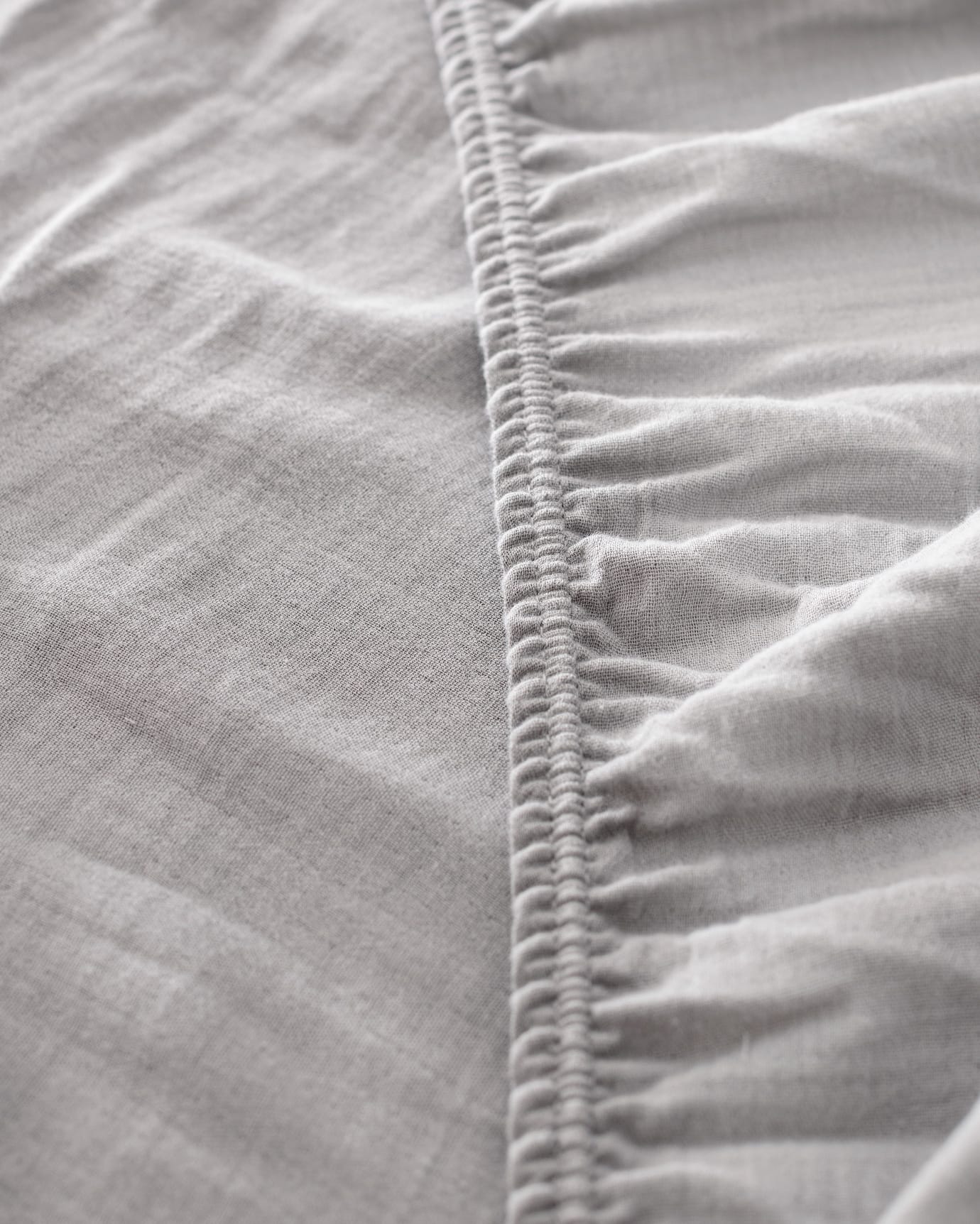 Ensemble de literie nuptiale de luxe 8 pièces - Housse de couette anthracite écru et draps