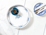 Elegant Round Serving Tray for Coffee Table & Home Decor