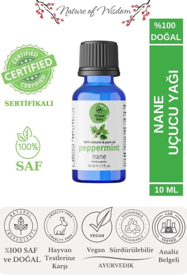 Peppermint Essential Oil - 100% Pure & Natural Therapeutic Grade - 30ml