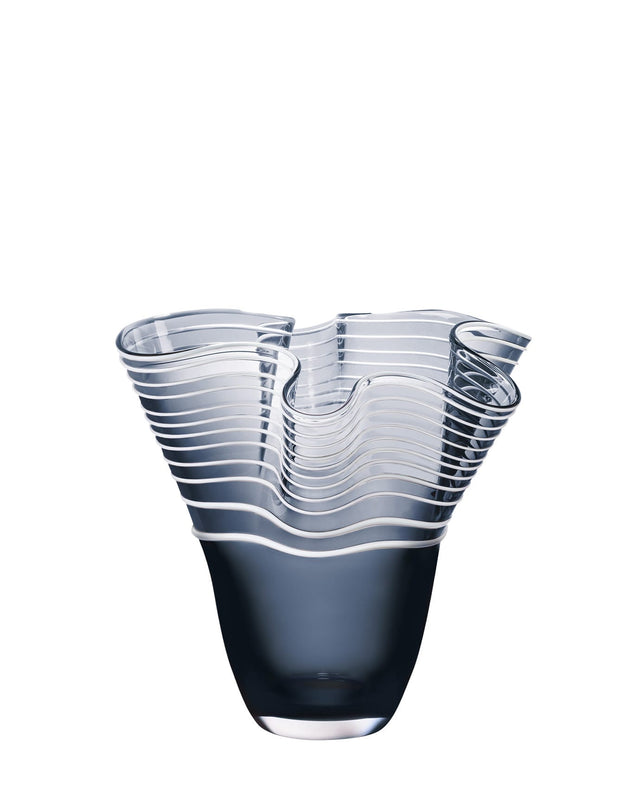 Elegant Handcrafted Glass Vase - Honfleur Artistic Design
