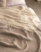 Carolines Cotton Twin Bedspread - Soft & Breathable Bed Cover