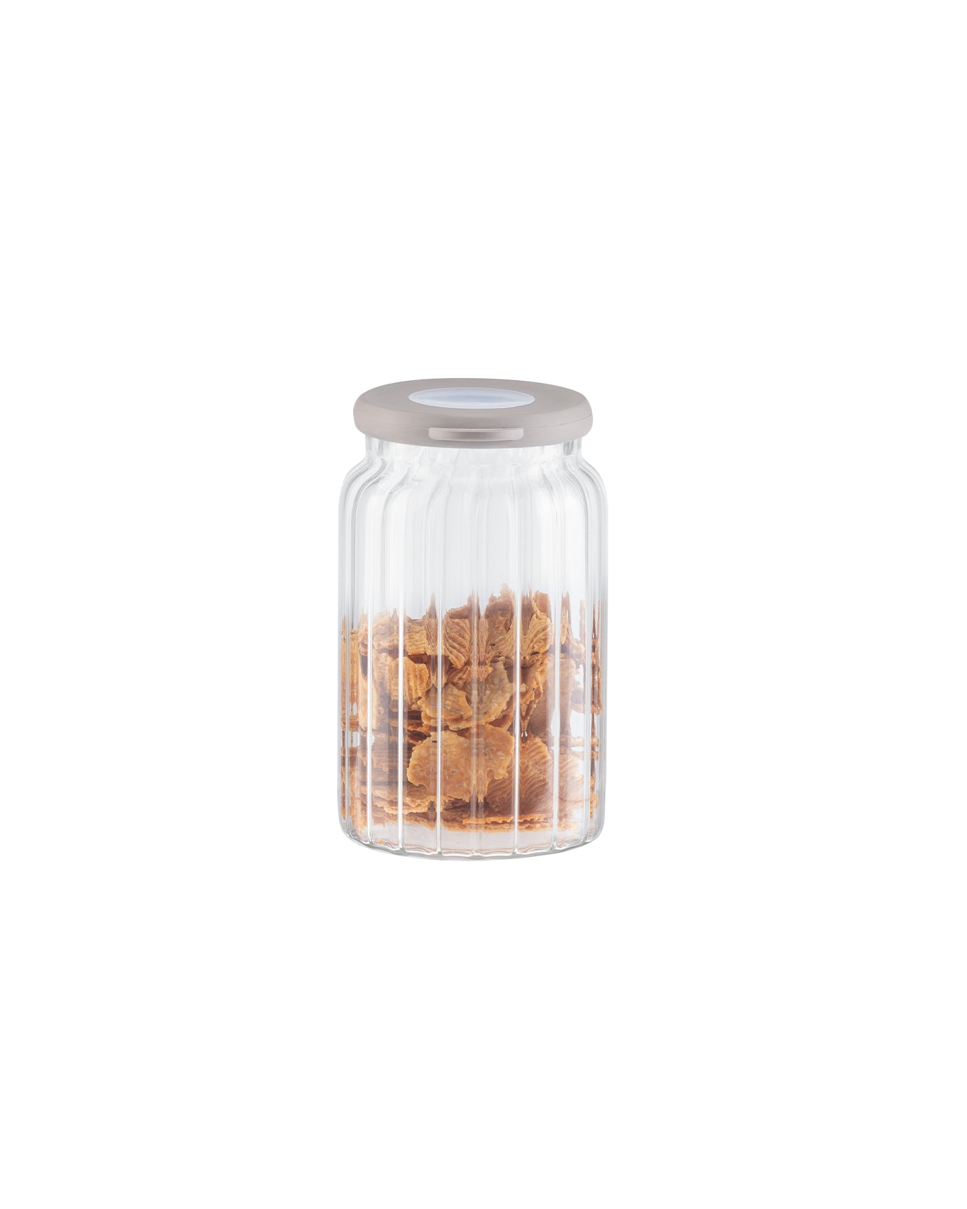 Borosilicate Glass Food Storage Jar, 690 ml Clear Kitchen Container