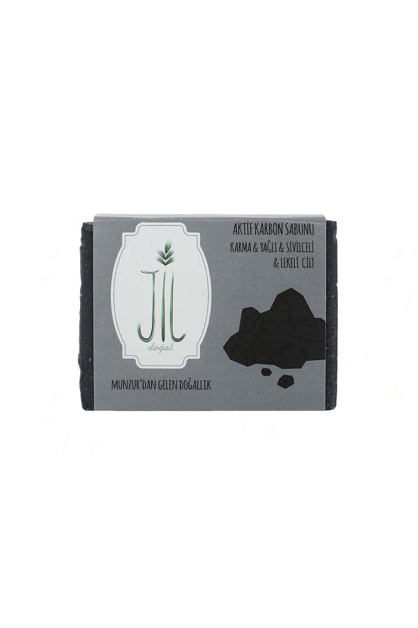 Activated Charcoal Cleansing Bar Soap for Face & Body, 110g