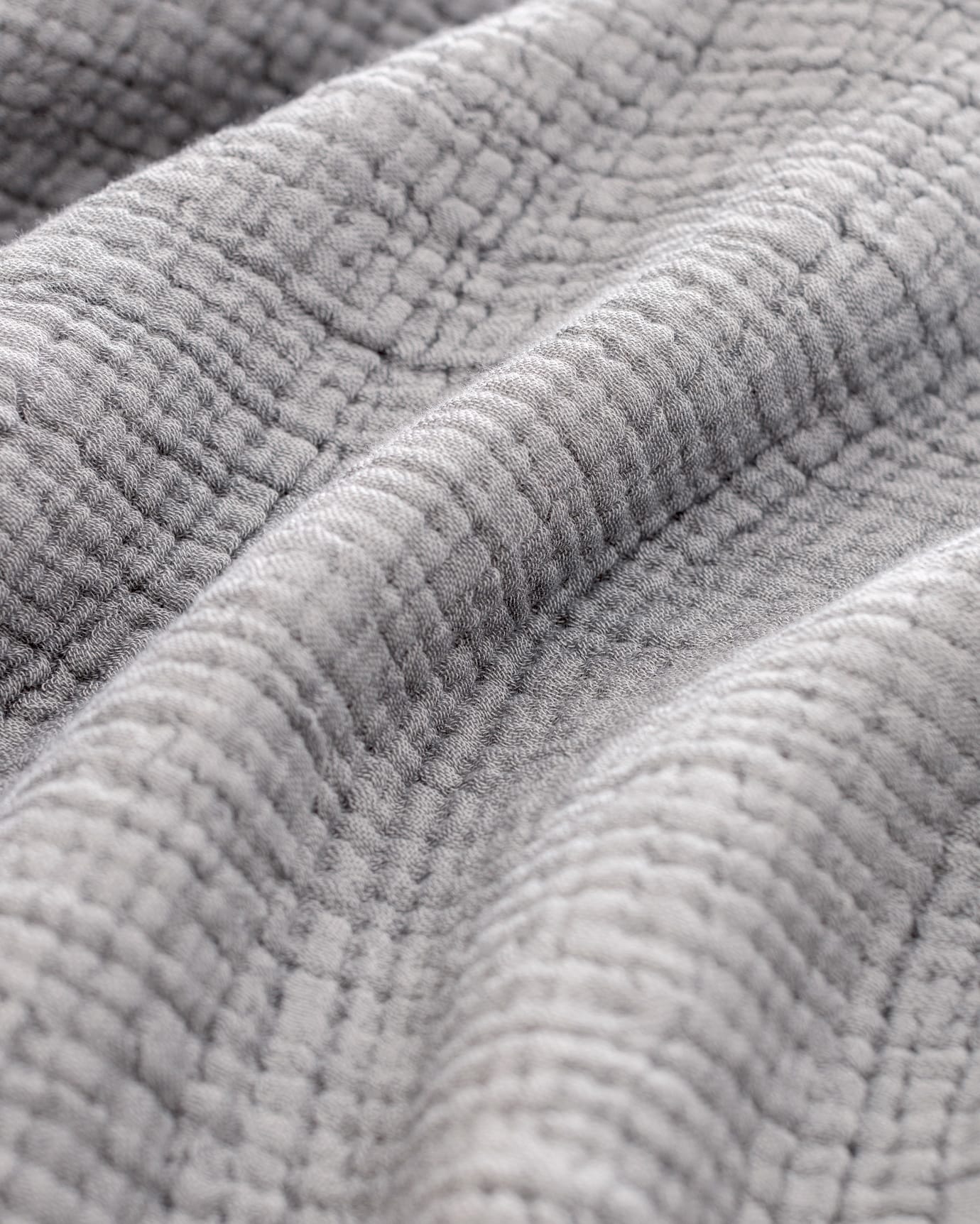Ensemble de literie nuptiale de luxe 8 pièces - Housse de couette anthracite écru et draps