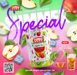 مشروب بودرة تفاح فاخر - بقطع تفاح طبيعية - بالجملة