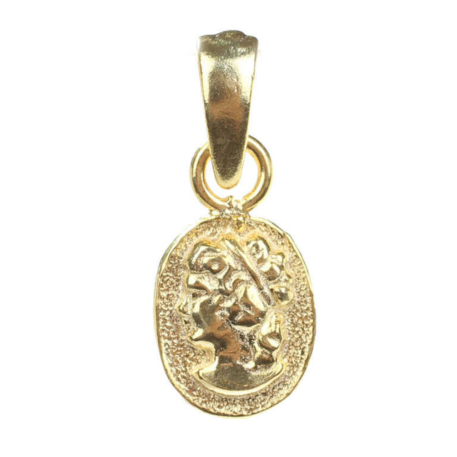 925 Sterling Silver Queen Elizabeth Medallion Pendant