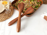 Antibacterial Plastic Salad Spoon Set - Marseille Style