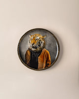 Louis Decorative Accent Plate - Brown Home Decor Dish