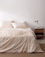 King Size 100% Cotton Ranforce Printed Duvet Cover Bedding Set