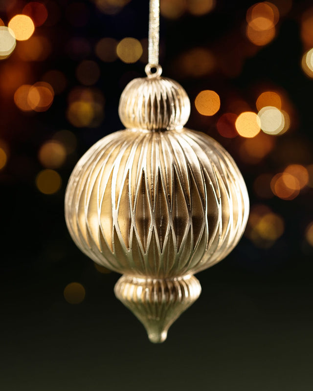 Leander Decorative Holiday Tree Ornament - Elegant Home Accent