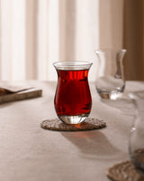 Glass 6-Piece Tea Glass Set - Clarette Collection