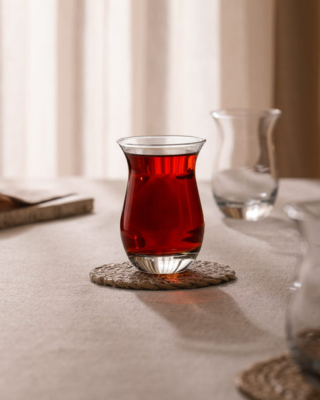Glass 6-Piece Tea Glass Set - Clarette Collection