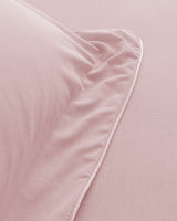 Soft Bamboo Single Bedding Set - Powder Pink