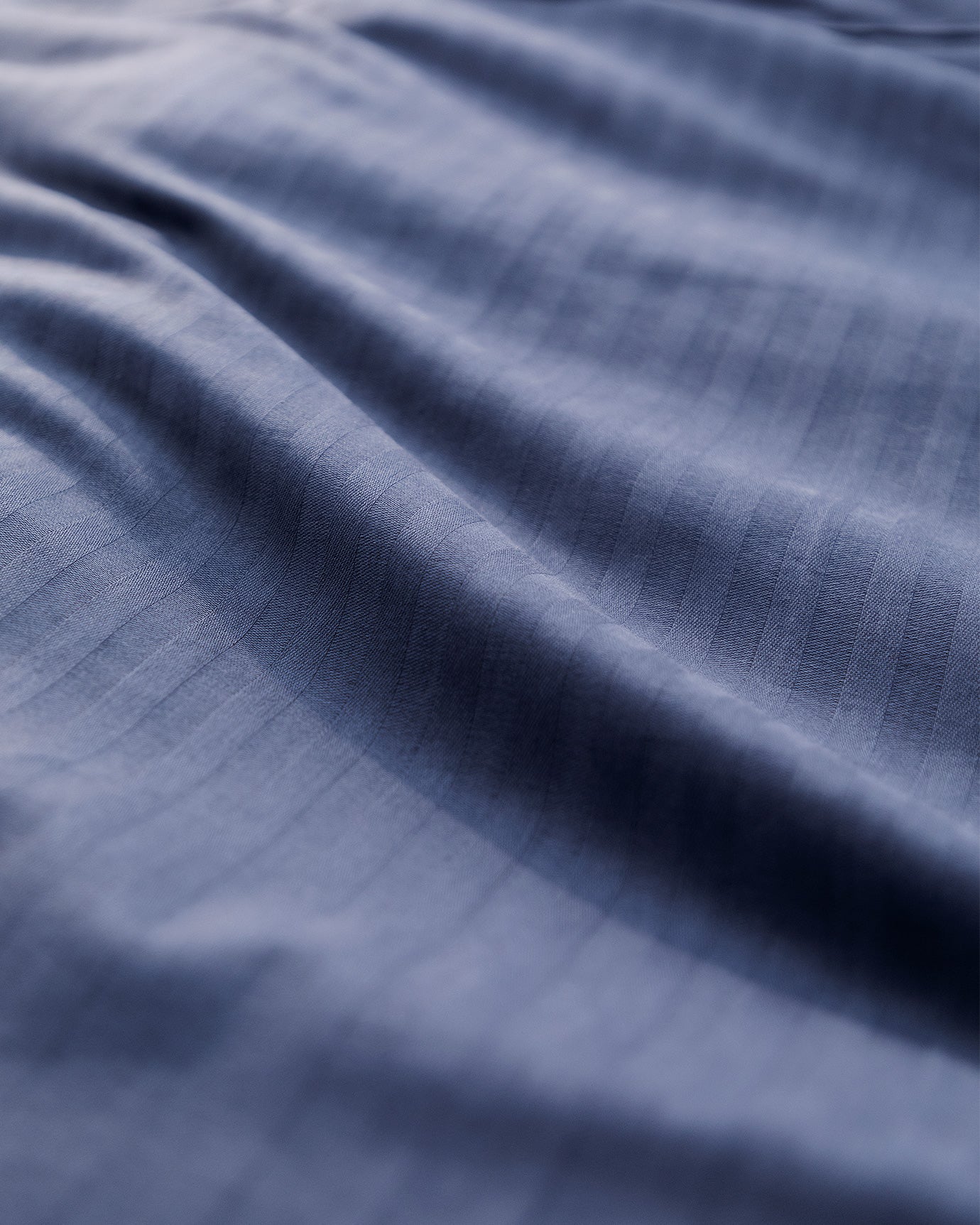 100% Cotton King Size Duvet Cover Set - Classic Striped Design