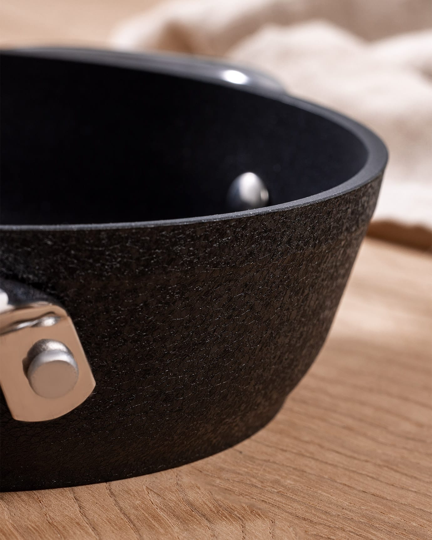 16 cm Black Titanium Nonstick Frying Pan