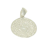 925 Sterling Silver Round Seal of Solomon Pendant - Spiritual