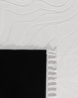 Premium Polyester Area Rug - Soft Textured Raindrop Relief Design