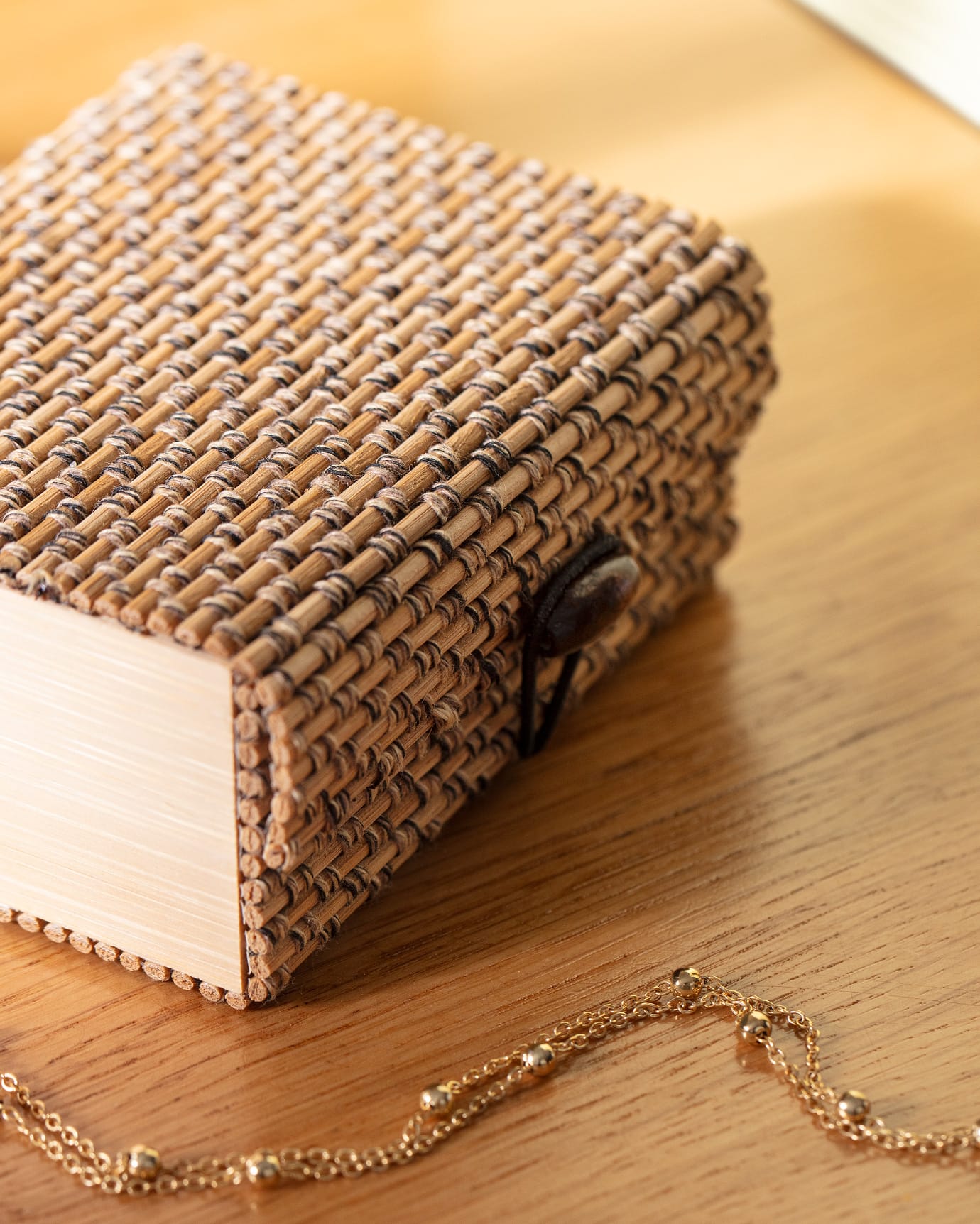 Natural Bamboo Storage Box - Versatile Home & Kitchen Organizer