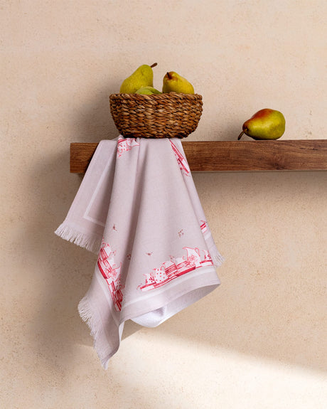 Belle Design Printed Kitchen Towel - Absorbent Hand & Dish Cloth