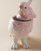 Elegant Dusty Pink Decorative Figurine - Modern Home Accent