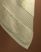 Soft Absorbent Cotton Face Towel - Light Green