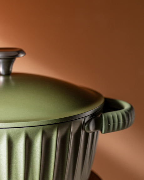 Freya 24 cm Green Cooking Pot