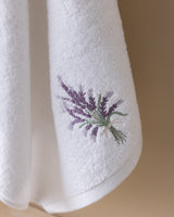100% Cotton Face Towel - Embroidered Delor Design