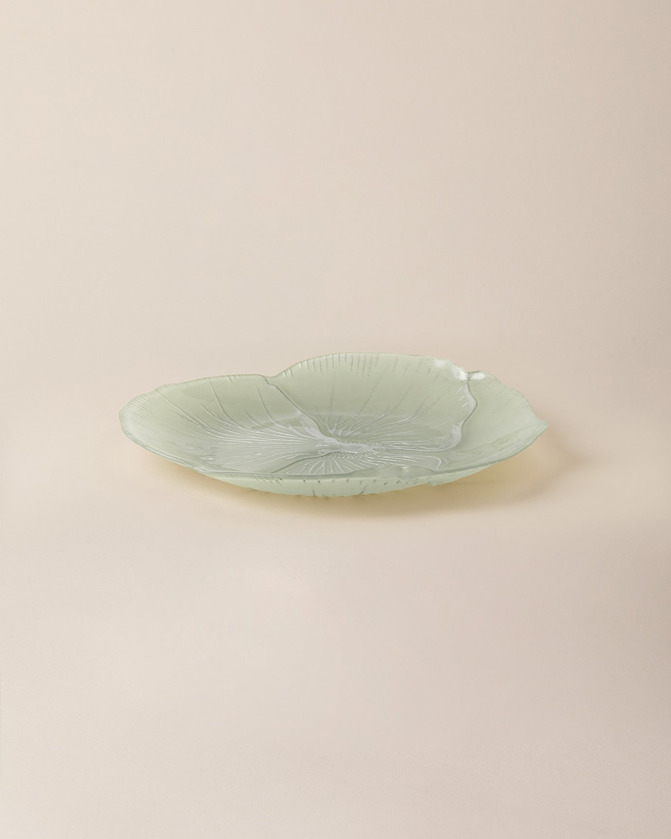 Glass Serving Plate - Violette Collection Design