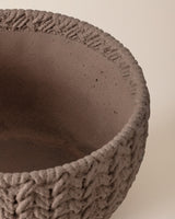 Dolly Decorative Planter Pot - 18 cm - Mink Brown