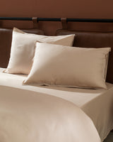 Tencel Family Size Duvet Cover Set - Soft Botanical Comfort