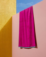 Premium Cotton Beach Towel - Ultra Soft & Absorbent