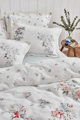 Belisima Double Ranforce Duvet Cover Set - Blue Floral