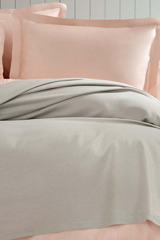 Anders Double Bamboo Pike - Sage, 200x220 cm for Cool Sleep