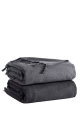 Sidney Double Cotton Pike - Modern Geometric, 200x230 Cm