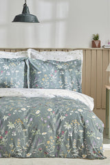 Evergreen Double Duvet Cover Set - 100% Cotton, 200x220cm