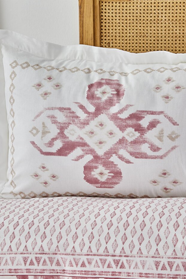 Neos Powder 100% Cotton Double Duvet Cover Set