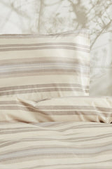 Tahara Single Duvet Cover Set - 100% Cotton Beige