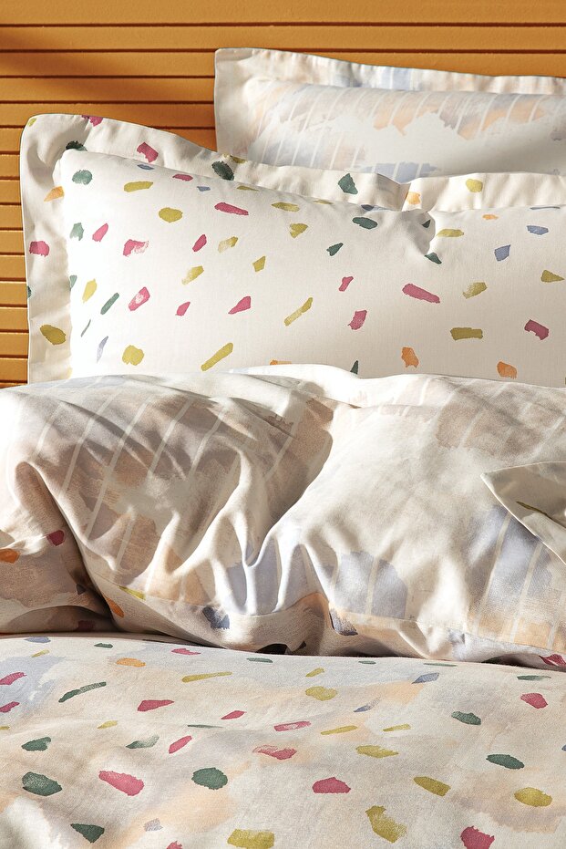 Nimbus Double Duvet Cover Set - 100% Cotton, 4-Piece